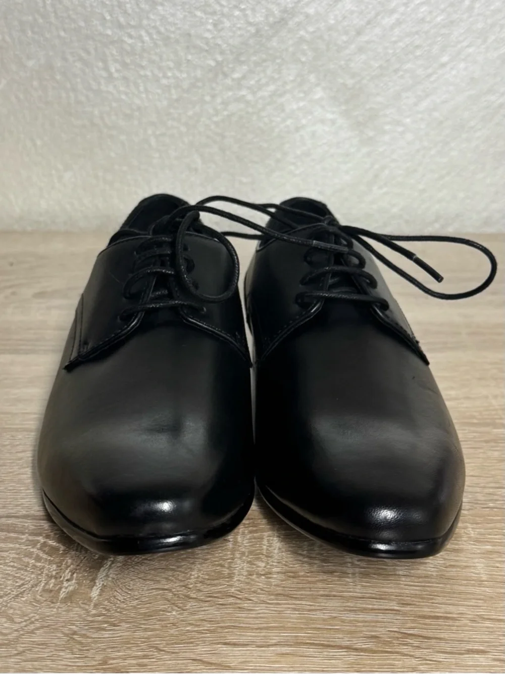 Reading - Regal Boys size EU 36 US 4 Dress Black Leather Lace Oxford Shoe